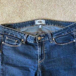 Paige peg skinny jeans size 30